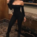 Off-shoulder jumpsuit för kvinnor B821 5