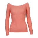 Off-shoulder sweater til kvinder 18