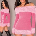Off-shoulder sweater til kvinder 7