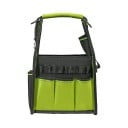 Offene Werkzeugtasche 34 x 22 x 20 cm Wasserabweisend mit verstärktem Boden 23 Taschen Verstellbarer Gurt Organizer 9