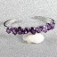 Offenes Damenarmband Amethyst 4