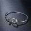 Offenes Damenarmband mit Knoten H170 4