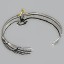 Offenes Herrenarmband Adler 3