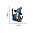 Office Funny Brooch 2.5 x 3.3 cm Zinc Alloy Original Badge for Jacket Backpack Handbag Stylish Gift 4