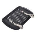 Oglindă pentru parasolar auto 16,7 x 11 cm Oglindă interioară suplimentară rectangulară cu cârlige metalice pentru instalare ușoară 3
