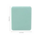 Oglindă pliabilă de buzunar cu două fețe, 7,5 x 6 cm, oglindă compactă pentru machiaj, oglindă mini pentru geantă de mână, oglindă portabilă 6