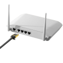 Ohebný propojovací CAT7 ethernet kabel RJ45 1,5 m 10Gb/s 600 MHz STP měděné vodiče pozlacené konektory černý pro router PC 2