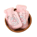 Ohrievací vak 500 ml 15 x 23 cm Kawaii mäkká fľaša na horúcu vodu Prenosný ohrievač rúk brucha krku a ramien do postele 3