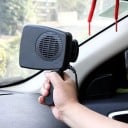 Ohřívač vzduchu do auta 12V 200W přenosné topení do auta s nastavitelným směrem foukání pro odmrazování čelního skla a vytápění kabiny 2