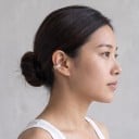 Ohrmanschette ohne Piercing 1 Stück Ear Cuff mit Zirkonia 16 mm C-förmige Manschette Funkelnde Clip-Ohrstecker für die Knorpel 2