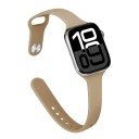 Ohut silikoninen ranneke Apple Watch S10 42 mm ja 38 mm 40 mm 41 mm Kevyt hengittävä pehmeä varaosa yhteensopiva useiden mallien kanssa urheiluun ja päivittäiseen käyttöön 29