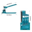 Ohýbačka trubek LIBRATON 3v1 6–10 mm hliníková slitina modrá pro měděné mosazné hliníkové a ocelové trubky instalace 2