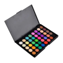 Øjenskyggepalette Pudderøjenskygge 40 farver Mat øjenskyggepalette Højpigmenteret 16,3 x 11,2 x 1,5 cm 2