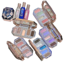 Øjenskyggepalette Shimmer og Matte Øjenskygge 5 Farver Luksus Øjenskyggepalette Vandfast Øjenskygge 1