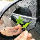 Okrągła folia ochronna na lusterko wsteczne 80×80 mm 2 szt. Wodoodporna powłoka Nano zapobiegająca parowaniu i odblaskom Do samochodów SUV Łatwa instalacja 3