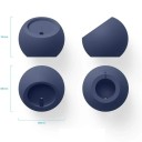 Okrągły magnetyczny uchwyt ładowarki do bezprzewodowego ładowania telefonów Stojak dla iPhone z prowadzeniem kabla i eleganckim designem 3