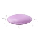 Okrúhla podložka pod lakeť 152 x 152 x 25 mm z mikrovlákna Profesionálna protisklzová opierka pre kozmetičky a nechtárky 6