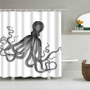Oktopus-Duschvorhang 8