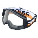 Okulary ochronne motocyklowe z przezroczystym szkłem 20 x 10,3 cm Uniwersalne okulary motocyklowe Ochrona oczu przed wiatrem, pyłem, promieniowaniem UV Okulary do kasku 1
