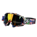 Okulary ochronne motocyklowe z przyciemnianymi szkłami 18 x 11 cm Okulary motocyklowe Przeciw wiatrowi i kurzowi Okulary motocyklowe Kaski Sprzęt motocyklowy 5