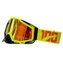 Okulary ochronne motocyklowe z żółtym szkłem 19 x 11 cm Okulary motocyklowe wykonane z materiału TPU i PC Ochrona UV przed słońcem i wiatrem 10