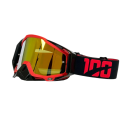 Okulary ochronne motocyklowe z żółtym szkłem 19 x 11 cm Okulary motocyklowe wykonane z materiału TPU i PC Ochrona UV przed słońcem i wiatrem 9