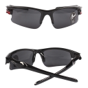 Okulary przeciwsłoneczne do jazdy na rowerze i jazdy samochodem 7,1 x 4,1 cm Czarne okulary sportowe Lekka oprawka Akcesoria rowerowe dla mężczyzn i kobiet 2