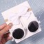 Okulary przeciwsłoneczne z kocimi uszami i kokardką 2