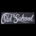 Old School Car Sticker 3