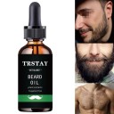 Óleo de cuidado para barba 30 ml Complexo essencial vegetal Apoio ao crescimento e espessamento da barba Hidratação da pele Cuidado regenerador 2