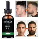 Óleo para barbas 5 ml Óleo essencial para apoio ao crescimento da barba Aumento da densidade da barba Regeneração da barba Nutrição e cuidado da barba para homens 3