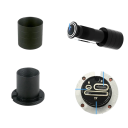 Olho mágico inteligente com câmara 150° WiFi 3MP 1080P deteção de movimento som bidirecional aplicação Tuya preto para controlo de visitantes à porta 5