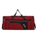 Olkalaukku Tilava laukku Oxfordista ja polyesterista Kaksi kantokahvaa Pääosasto vetoketjulla Vaatteet edessä 2