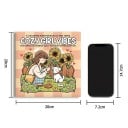 Omalovánky cozy girl vibes jednoduché kreslení pro děti i dospělé 24 stran 20 x 20 cm uklidňující kreativní kniha 2