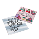 Omalovánky Cozy Love & Hearts roztomilé motivy lásky a srdcí 20 × 20 cm 24 stránek vícebarevné ilustrace kreativní vybarvování 2