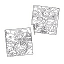 Omalovánky Cozy Spaces s roztomilými denními aktivitami 20 × 20 cm 24 stránek barevný motiv relaxační vybarvování 3