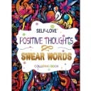 Omalovánky s citáty a mandalami 28,5 × 20,1 cm jednostranné stránky relaxační kniha s pozitivními i výraznými texty pro dospělé 1