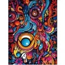 Omalovánky s citáty a mandalami 28,5 × 20,1 cm jednostranné stránky relaxační kniha s pozitivními i výraznými texty pro dospělé 5