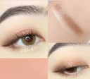 Ombre crème scintillante bicolore Crayon à ombre crème Crayon de maquillage pour les yeux Résistant à l'eau 7