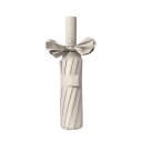 Ombrello nero elegante 105 cm resistente al vento Ombrello impermeabile con protezione UV UPF50+ 48 stecche in fibra di vetro Pezzo di design con asta a doppio strato 4