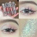 Ombretti liquidi brillanti 2,5 g Durevole Waterproof Lucentezza delicata Effetto naturale Applicazione facile 3
