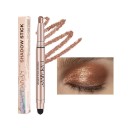 Ombretto Crema Glitterato Ombretto in Stick con Applicatore Matita per Occhi Ultra Pigmentata Waterproof 9