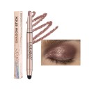 Ombretto Crema Glitterato Ombretto in Stick con Applicatore Matita per Occhi Ultra Pigmentata Waterproof 10