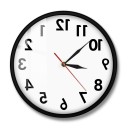 Omgekeerde wandklok 6