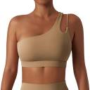 One-Shoulder-Sport-BH, rückenfrei, Workout-Sport-Top, Push-Up-Effekt, Sport-BH 8