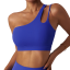 One-Shoulder-Sport-BH, rückenfrei, Workout-Sport-Top, Push-Up-Effekt, Sport-BH 1