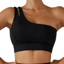 One-Shoulder-Sport-BH. Sport-Top für sportliche Aktivitäten. Sport-BH mit Push-up-Effekt V324 3