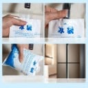 Öntöltő hűtőpárna jégzsák vízzel töltve, újrahasználható, 10 darab 100 ml-es térfogatú, sérülések, duzzanatok és hűtés céljára hűtőtáskába 2