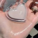 Opaliserende cremet blush 6 x 5,3 cm Cremeret blush i hjerteformet æske Naturlig oplysning af huden Kompakt kosmetik 2