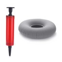 Opblaasbaar gezondheidszittend kussen 34 cm met opening Donut kussen tegen aambeien Stuitpijn Ergonomisch zittend kussen 7